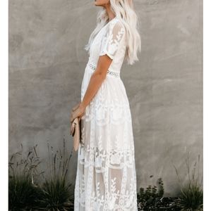 White Lace Dress